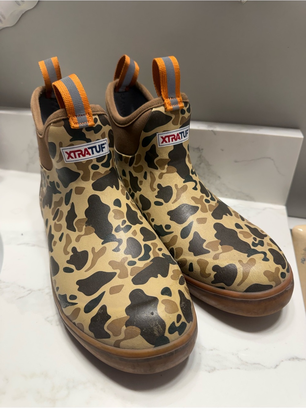 MEN'S DUCK CAMO ANKLE DECK BOOT XTRATUF
